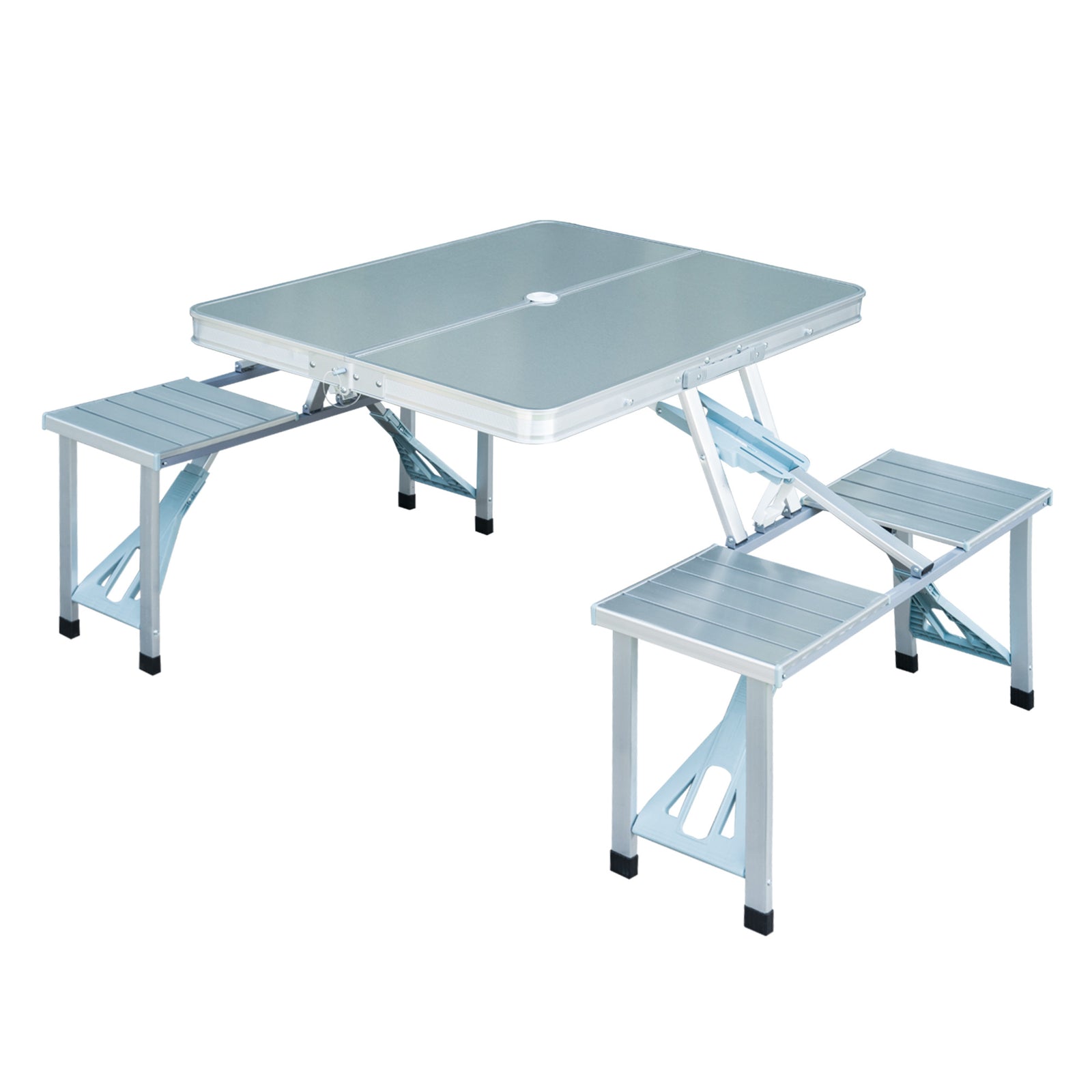 Aluminum Portable Picnic Table Chair Set