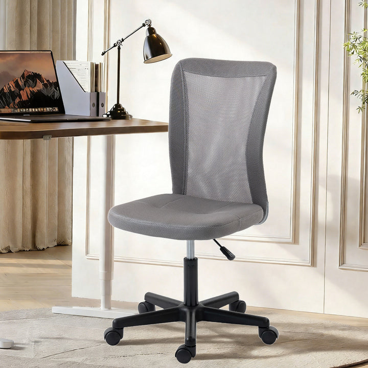 Computer Desk Chair, Mesh Office Chair with Adjustable Height and Swiv
