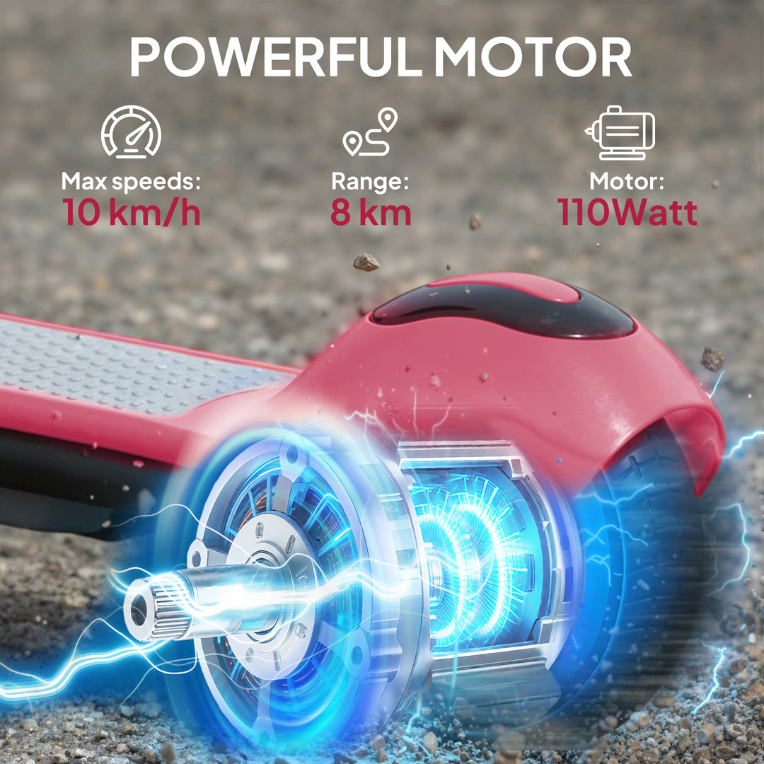Electric Scooter for Kids, with LED Display