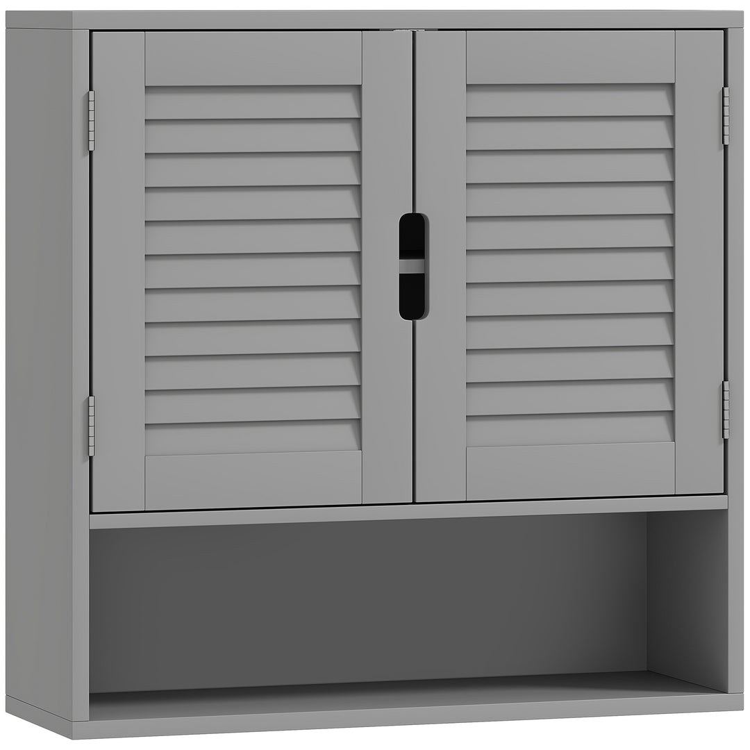 Bathroom Cabinet, Wall Mounted Storage Cabinet with Adjustable Shelves