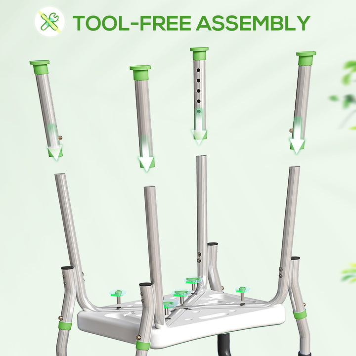 MCL 57-69cm Aluminium Frame Bath Seat
