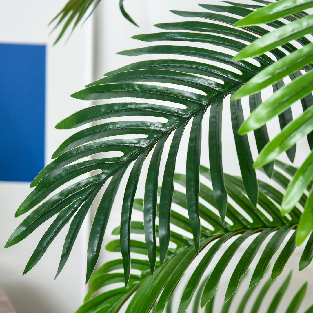 MCL Artificial Plant Bamboo Artificial Tree Height 120 cm with Pot for Home Indoor Decor