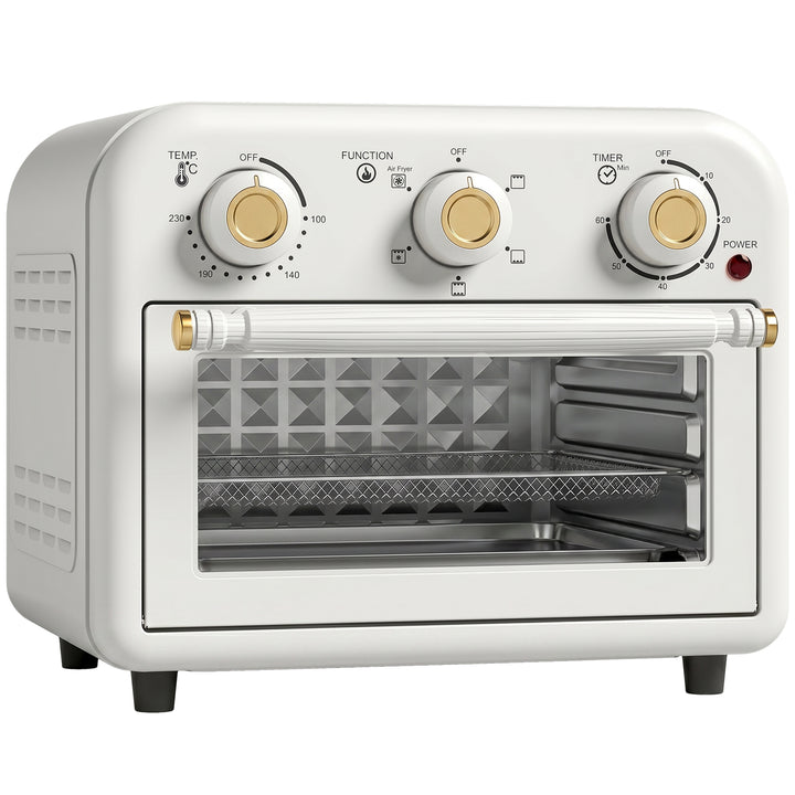 Air Fryer Toaster Oven, Convection Countertop Oven, with Adjustable Te