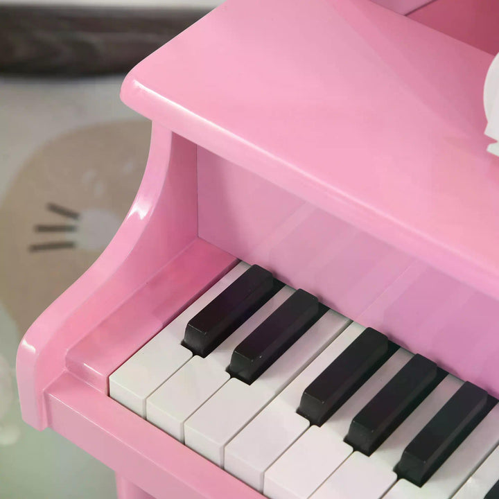 30 Keys Mini Kids Piano for Child with Music Stand and Bench Best Gifts Toy