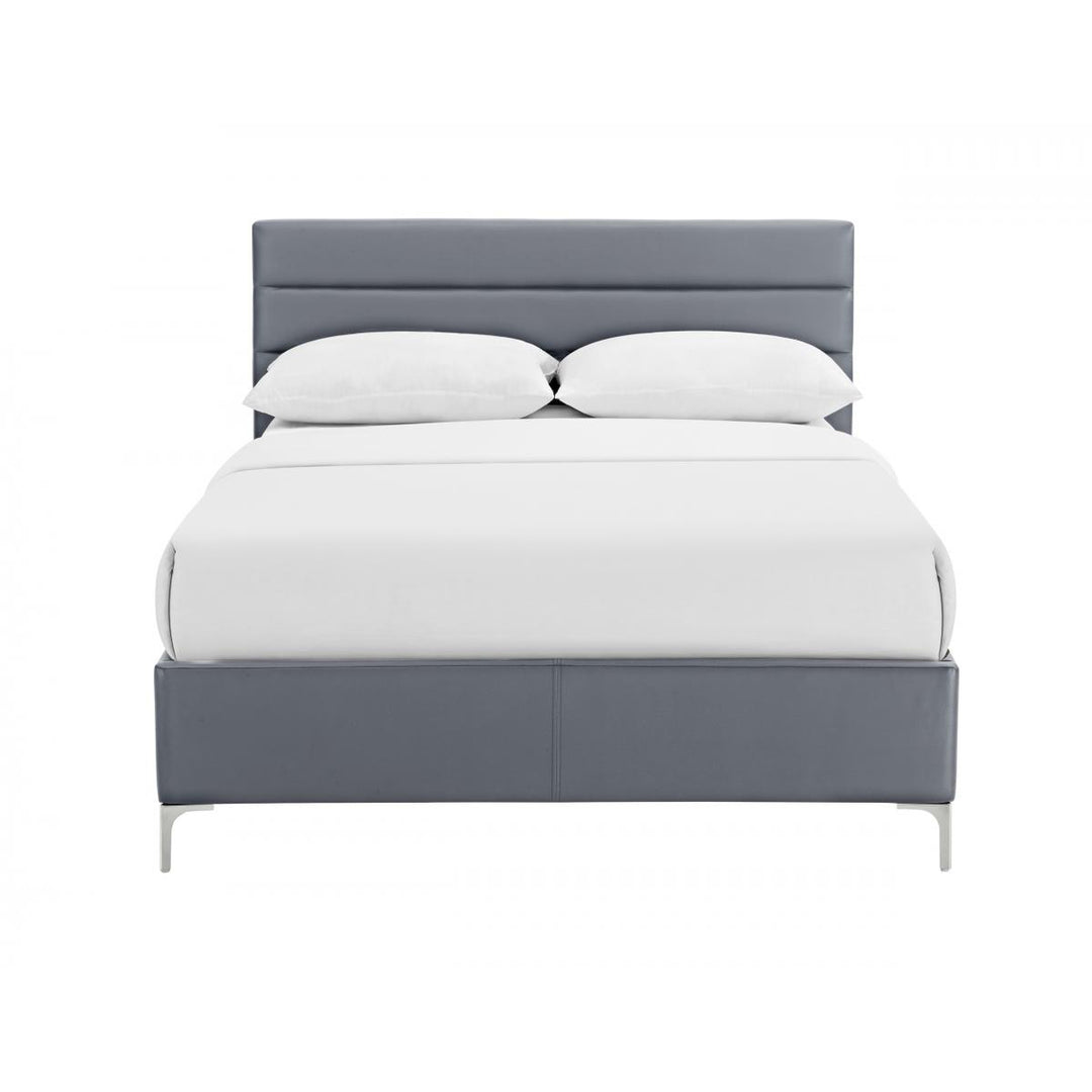 Arco PU Double Bed Grey