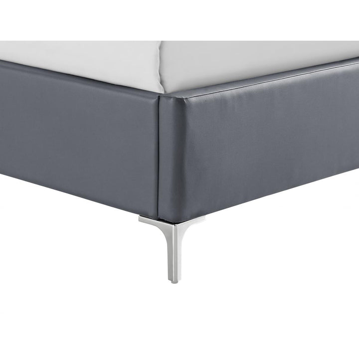 Arco PU Double Bed Grey