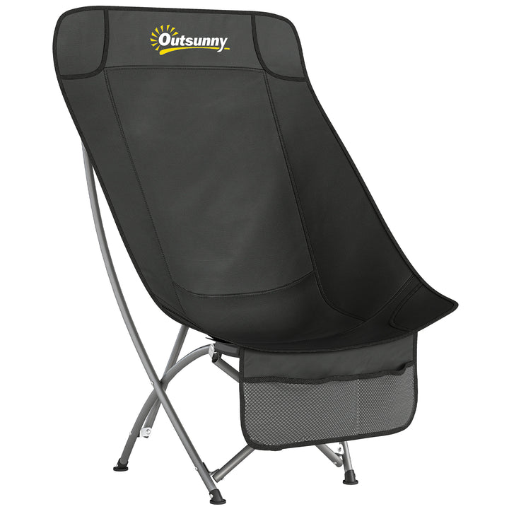 Camping Chair for Adults Heavy Duty Folding Camp Chair with Side Pocke