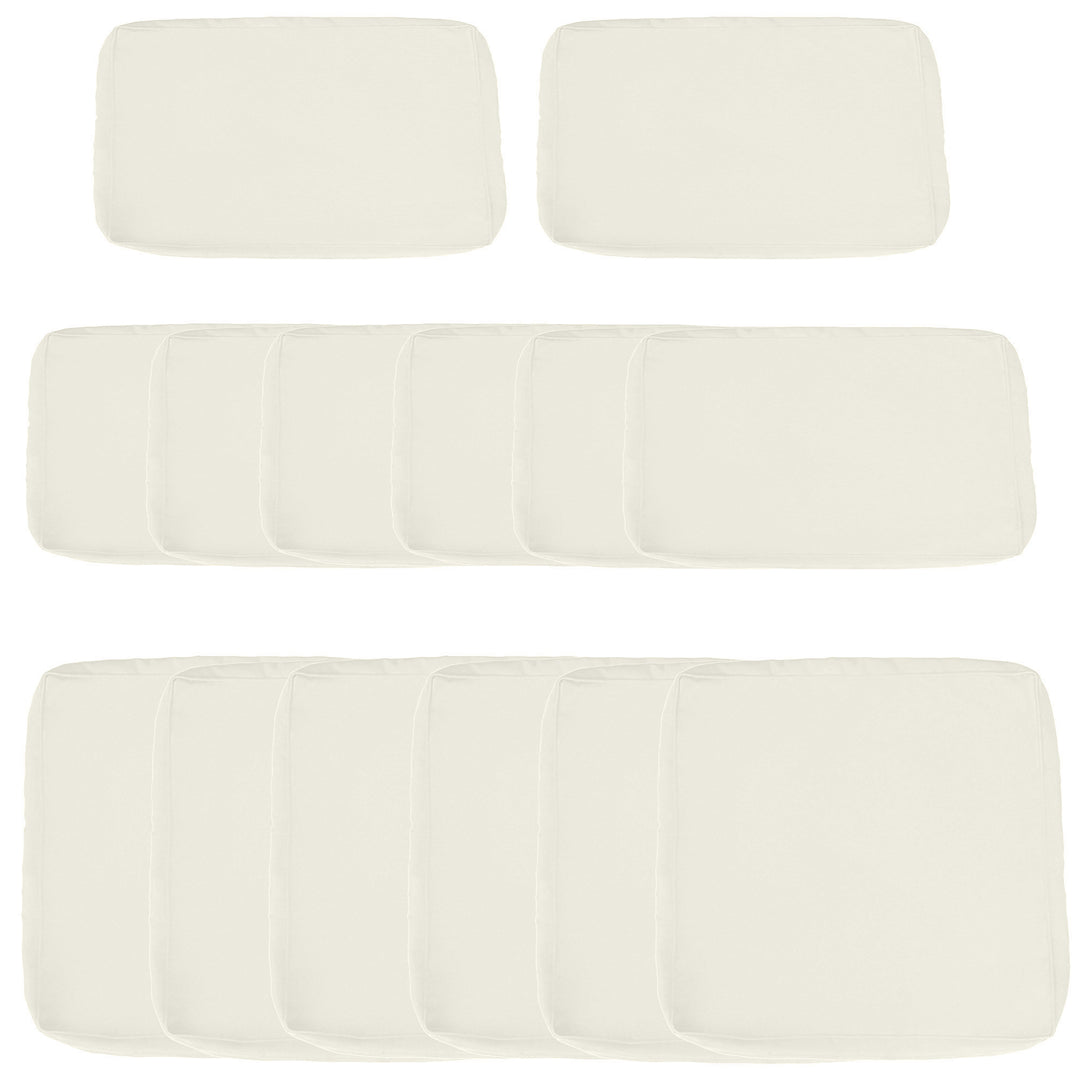 Replacement Cushion Covers for Garden Sofa Set, Garden Rattan Sofa Cus