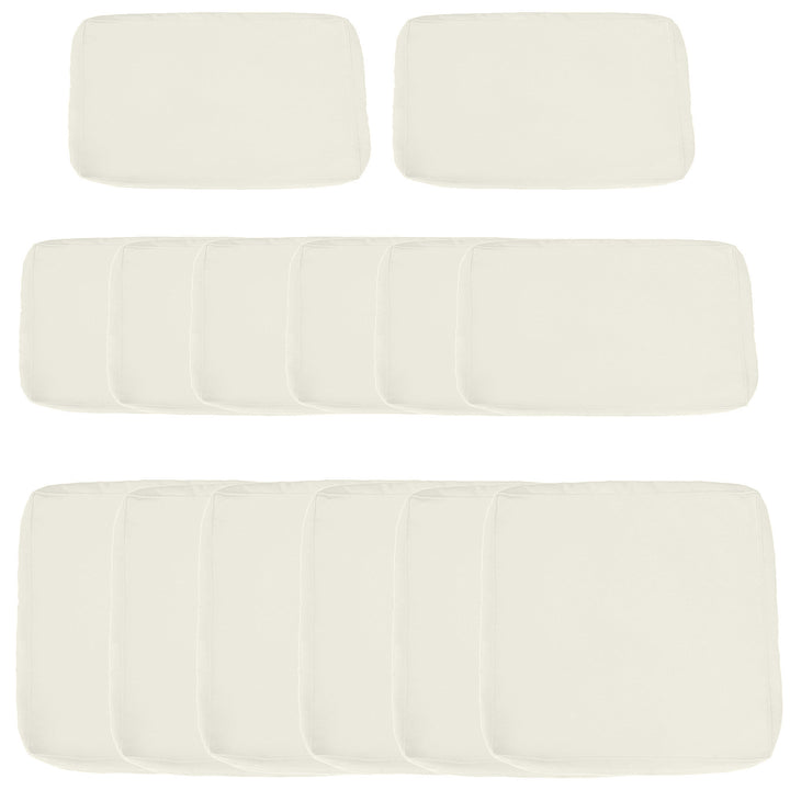 Replacement Cushion Covers for Garden Sofa Set, Garden Rattan Sofa Cus