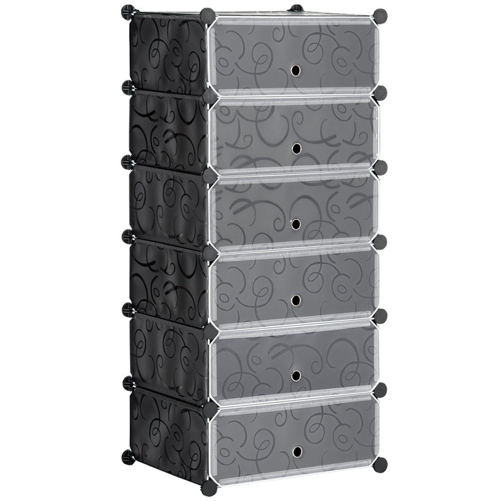 MCL Six Cube Modular Storage Storage Unit - Black