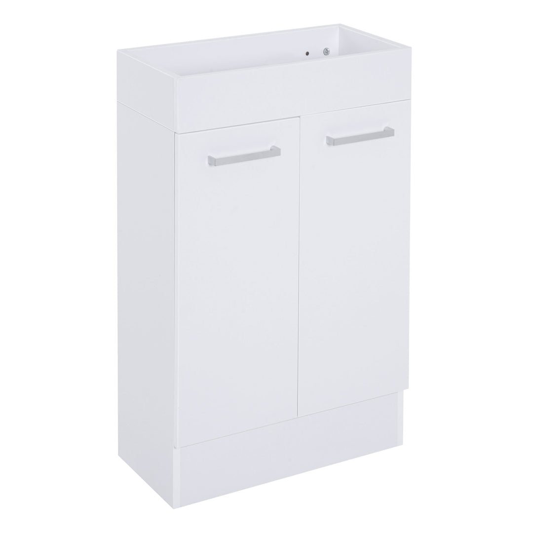 MCL Under Sink Bathroom Vanity Unit Ceramic Basin Sink Cloakroom Storage Cabinet Home Furniture
