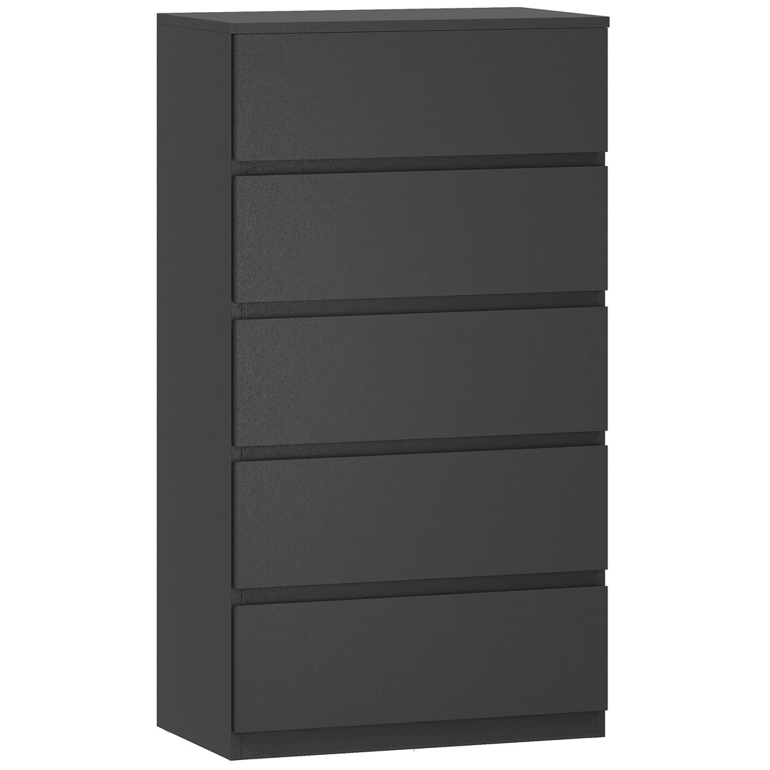 Chest of Drawers, 5-Drawer Storage Cabinets, Modern Dresser, Storage D