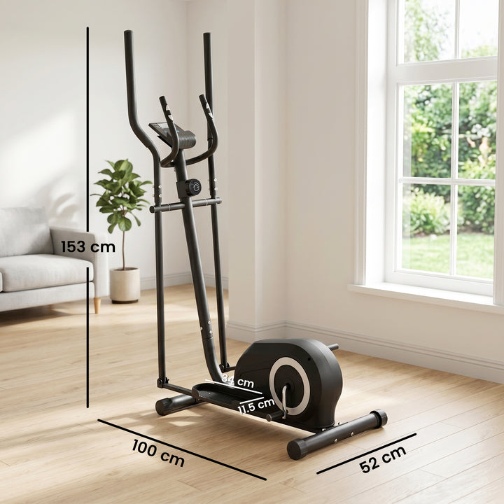 Elliptical Cross Trainer for Home, Quiet Magnetic Elliptical Machine w