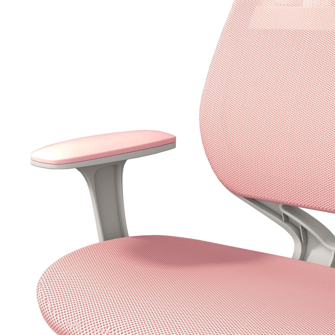 44-56cm Mesh Back Office Chair - Pink