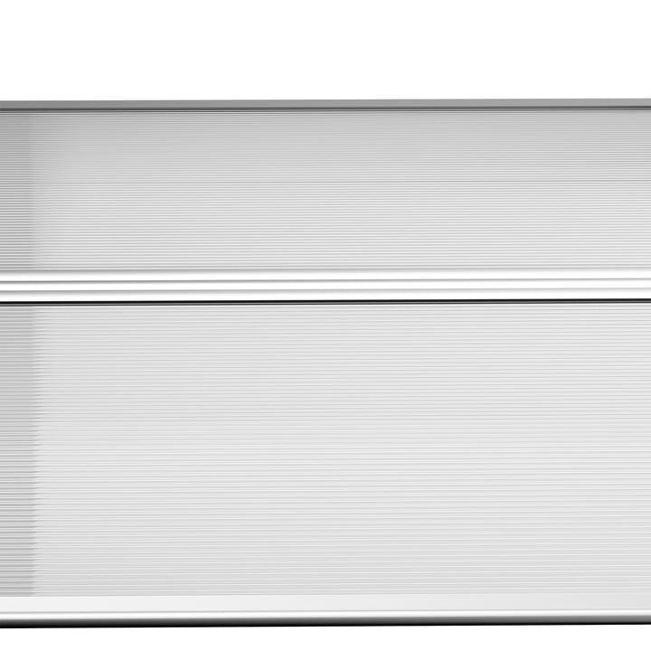 Front Door Canopy, Outdoor Awning, 200 x 96cm Rain Shelter for Window, Porch and Front/Back Door, Clear