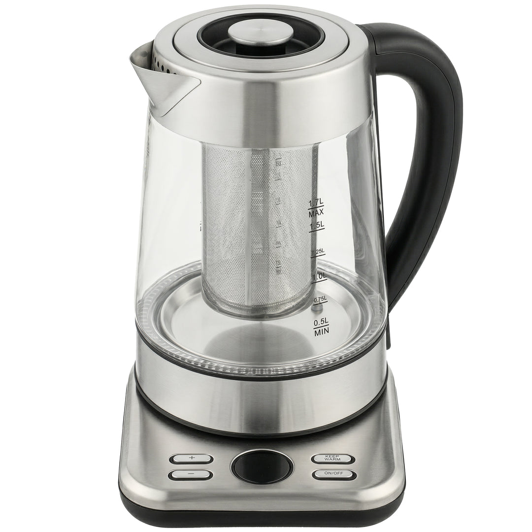 Electric Kettle, 1.7L Fast Boil 3KW Water Kettle with UK Strix Thermos