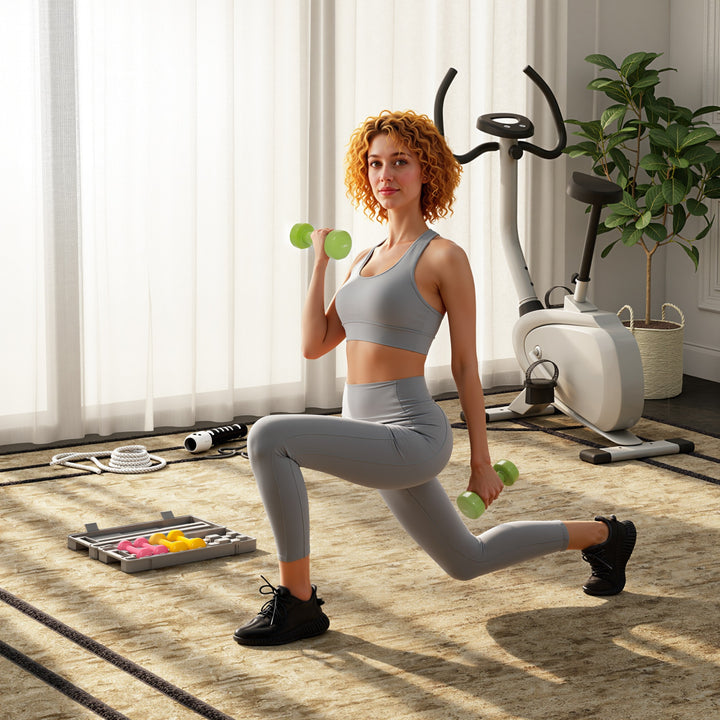 MCL 6Kg Dumbbell Set, Fitness Weight Set for Men and Women, Home Gym Workout