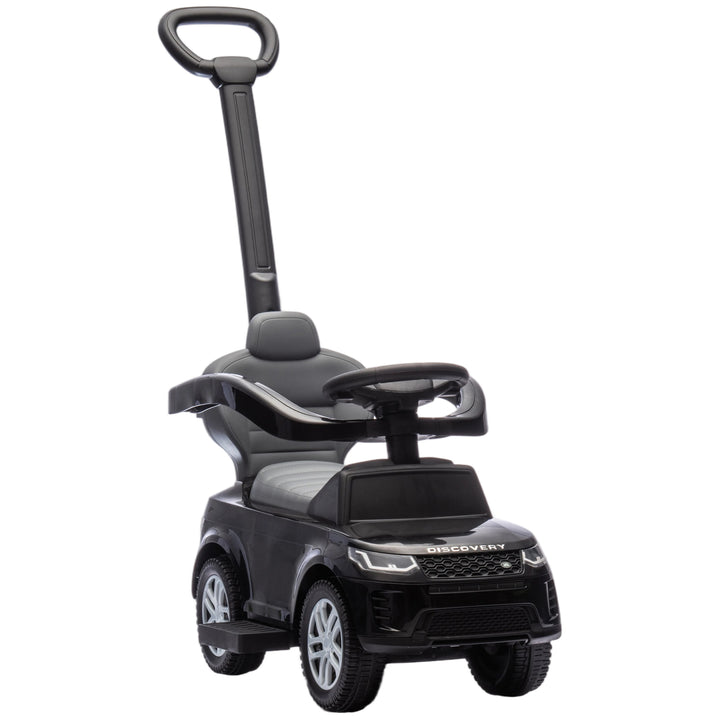 Land Rover Discovery Licensed Baby Push Car, 2-in-1 Ride on Car with P