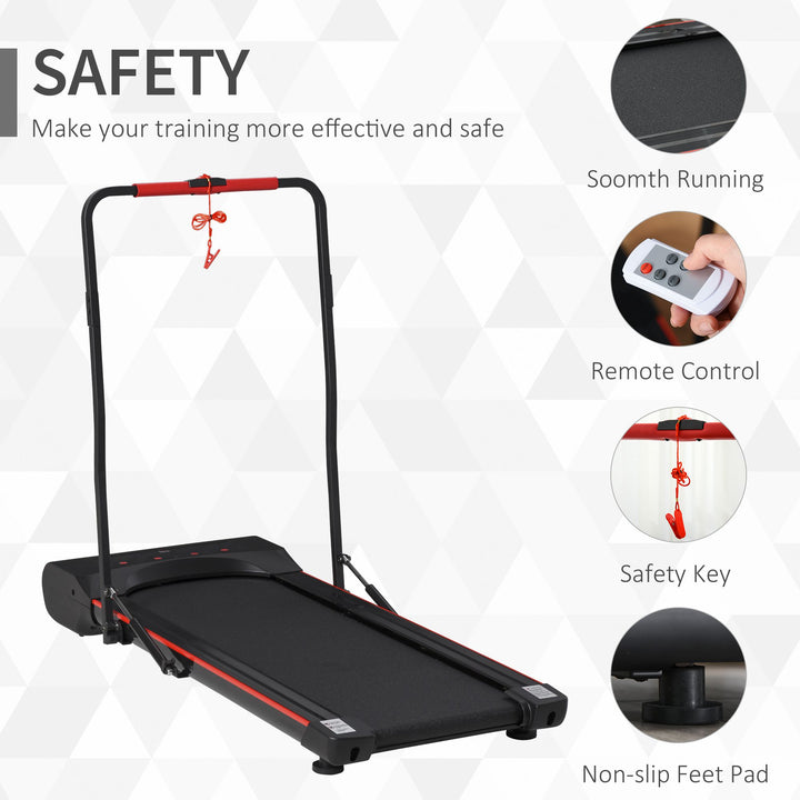 MCL Foldable Walking Machine Treadmill 1-6km/h with LED Display & Remote Control Exercise Fitness for Home Office