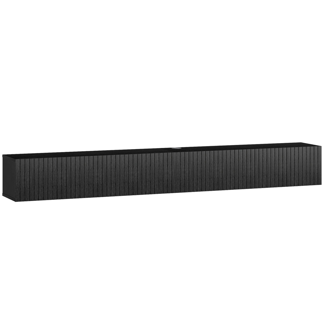 180cm Floating TV Stand, Wall Mount TV Unit with Cable Management Hole