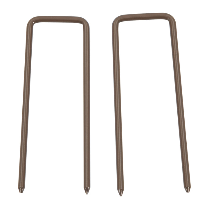 MCL Expanding Trellis Fence Freestanding Movable Fence Foldable Garden Screen Panel Aluminium, 405cm x 103.5cm, Dark Brown