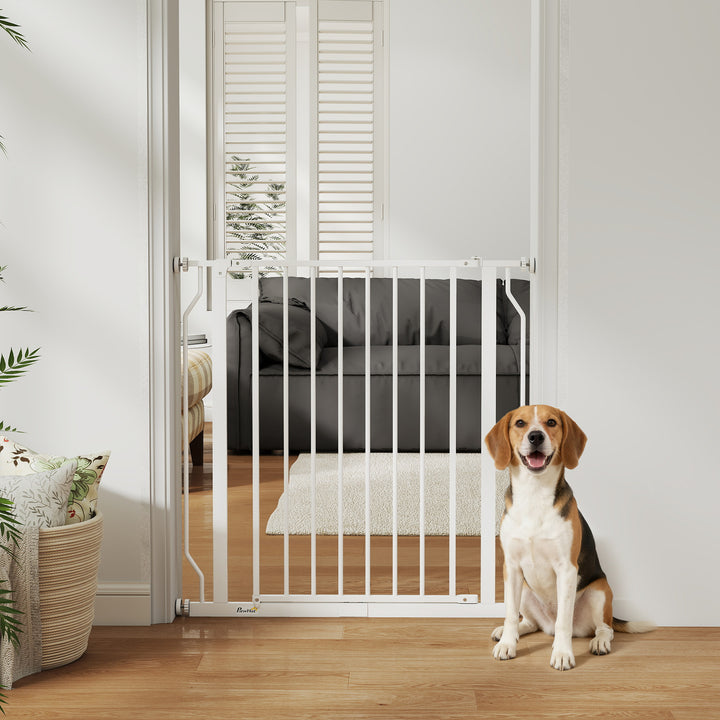 Extra Wide Dog Gate, with Door Pressure, for Doorways, Hallways, Stair