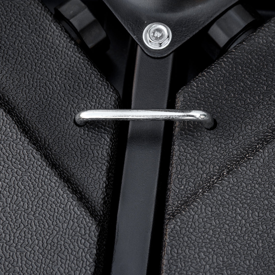 MCL Four-Piece Plastic Cantilever Parasol Base - Black