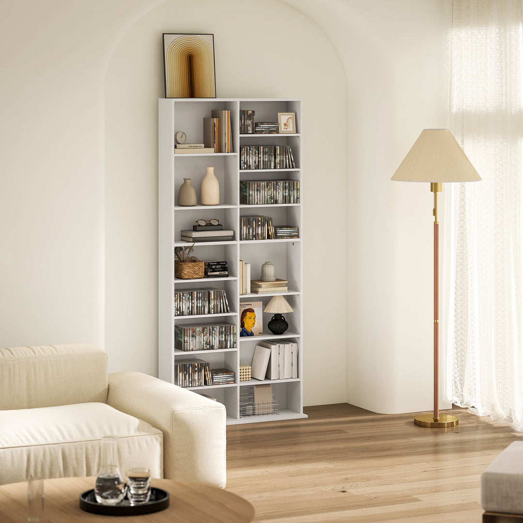 640 CD Storage Tower - White