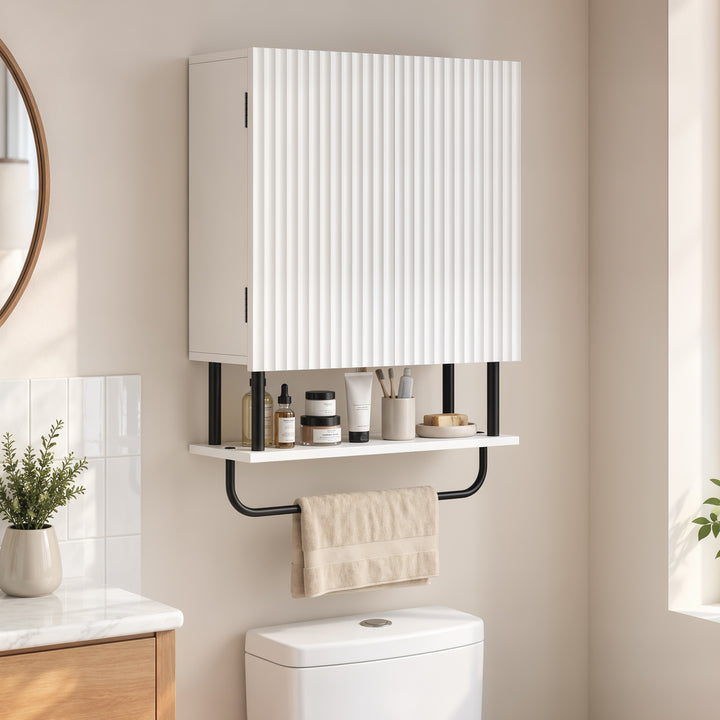 Bathroom Wall Cabinet Modern Space Saver Wall Mounted Cabinet Doors St