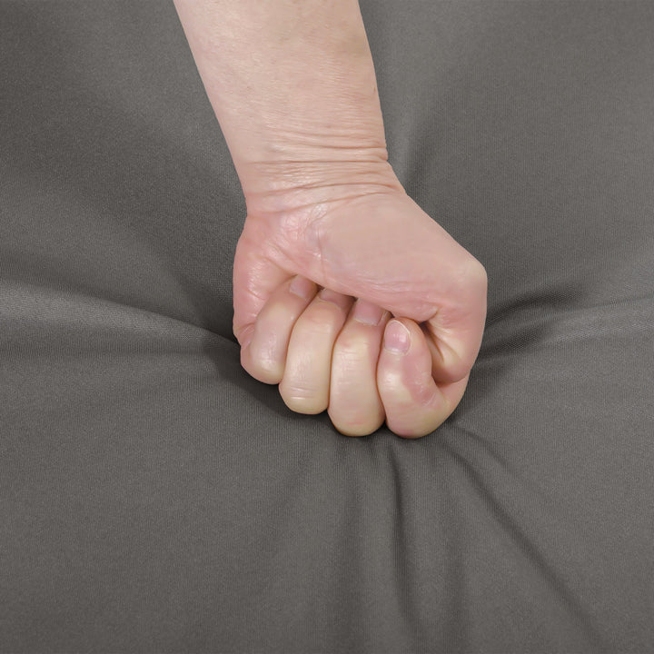 MCL Outdoor Cushion Pad Set for Rattan Furniture, 7 Piece Garden Furniture Cushions ONLY, Grey