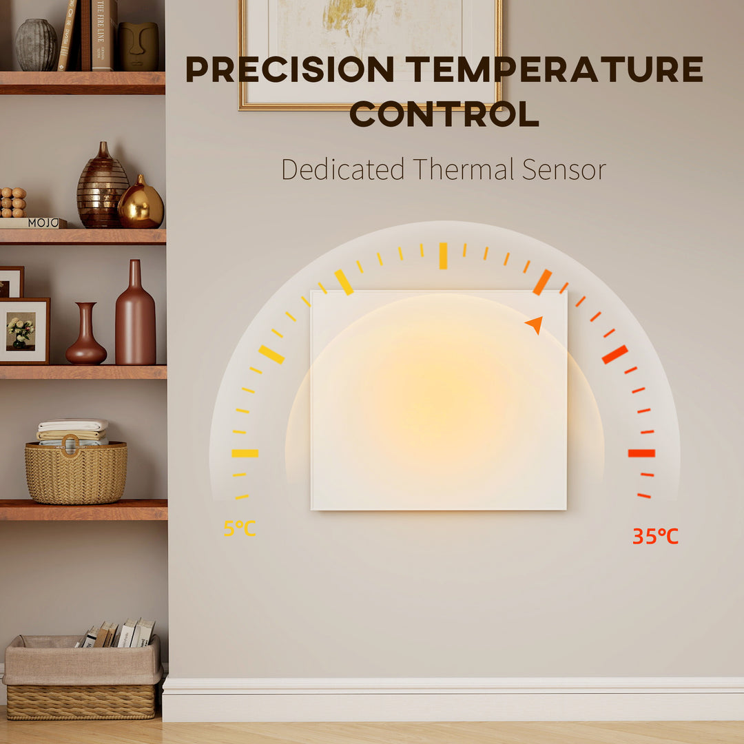 MCL Wifi Smart Electric Heater, Far Infrared, Wall Mounted - 520W