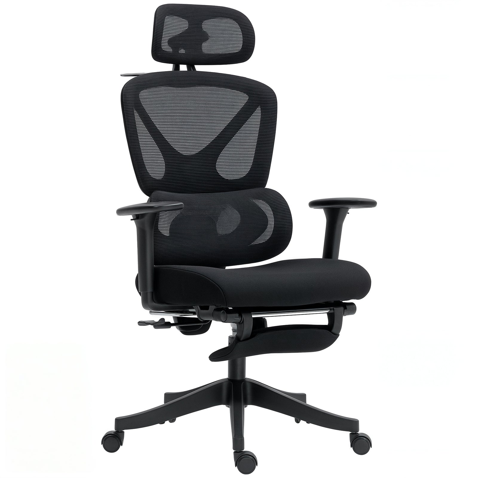 Ergonomic and Adjustable Office Chair - Black