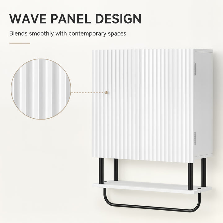 Bathroom Wall Cabinet Modern Space Saver Wall Mounted Cabinet Doors St