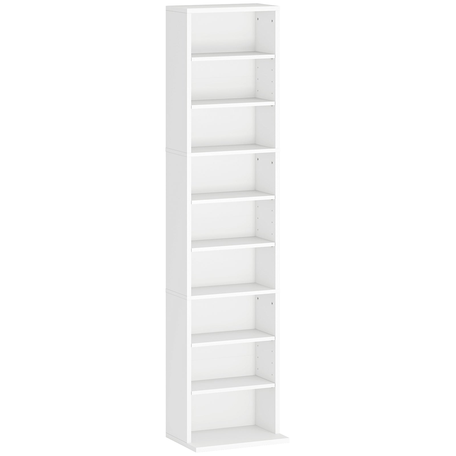 260 Narrow CD Storage Unit - White