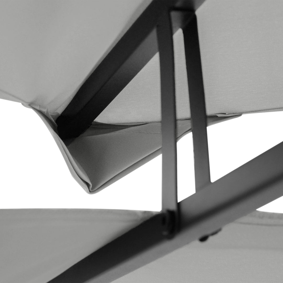 Gazebo Roof Replacement, for 3 x 4m Frames - Light Grey