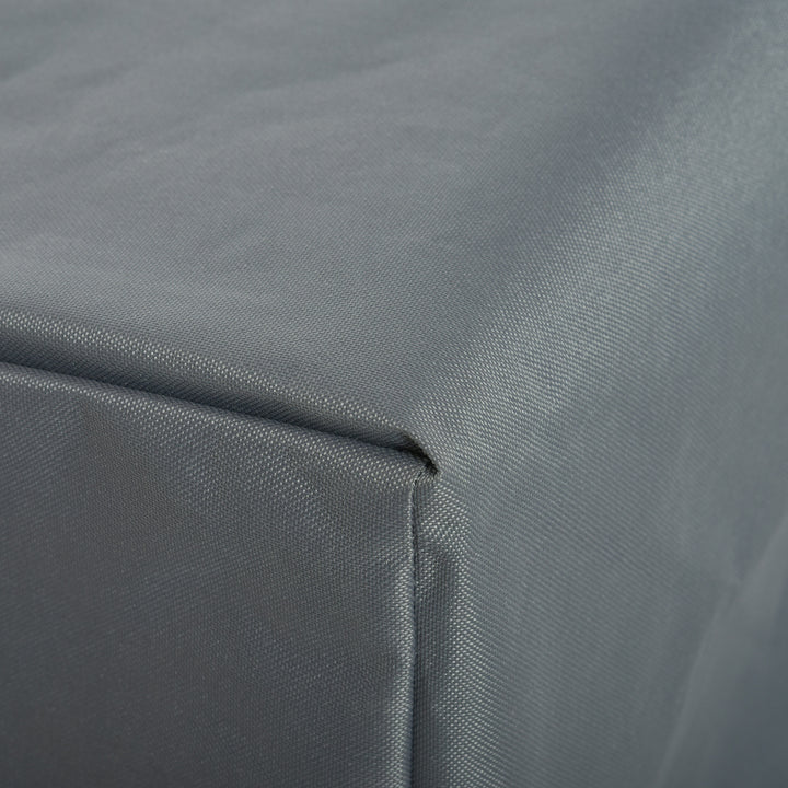 MCL 200x73cm Outdoor Garden Rattan Furniture Protective Cover Water UV Resistant Grey