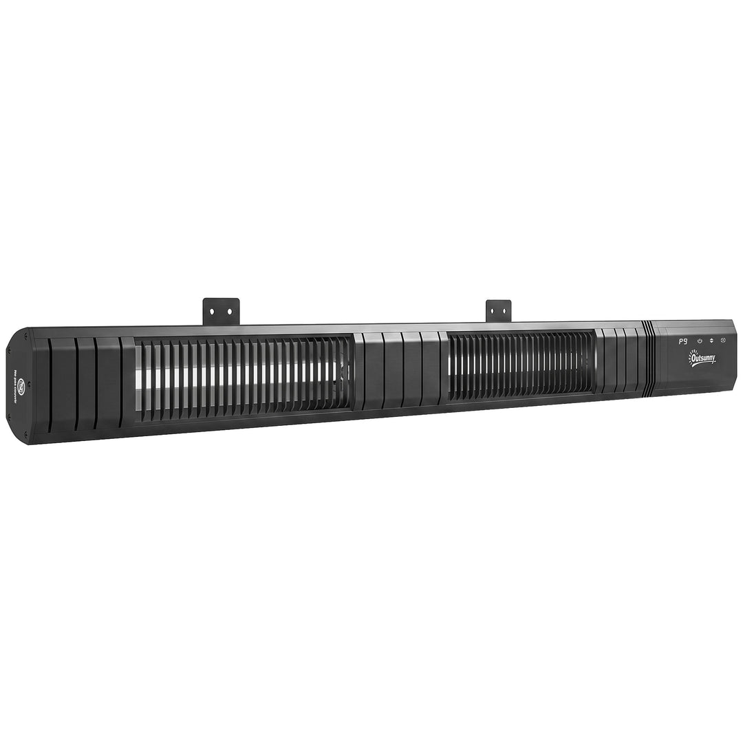 3000 W Electric Infrared Patio Heater, Wall Mounted IP65 Garden