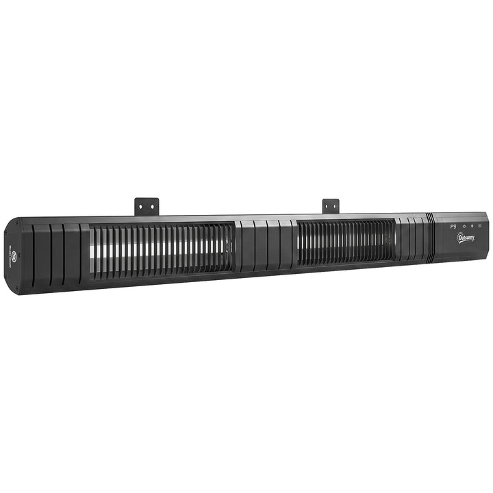3000 W Electric Infrared Patio Heater, Wall Mounted IP65 Garden