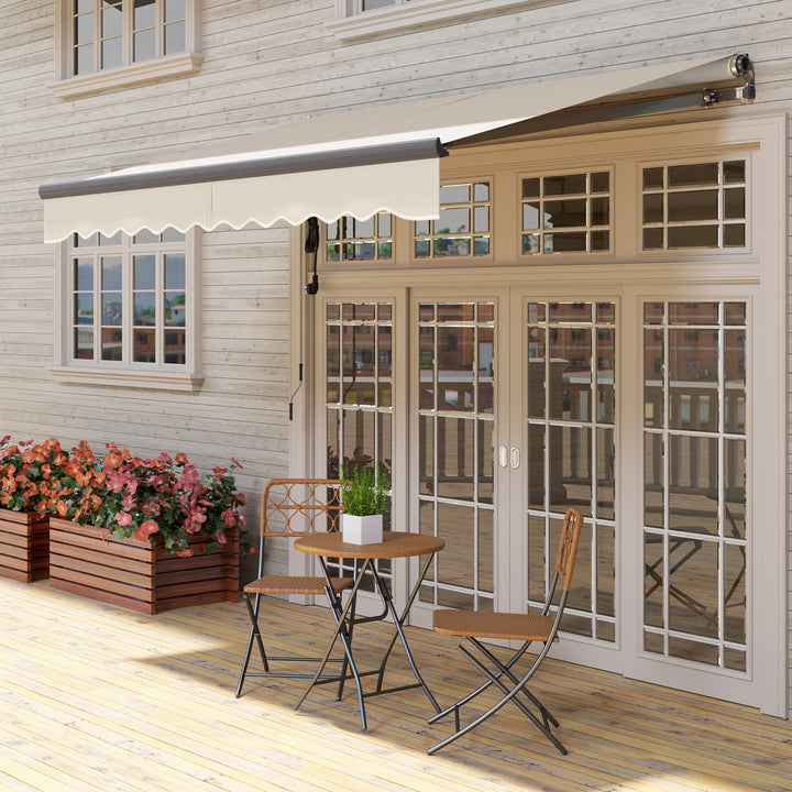 2.5 x 3m Electric/Manual Awning, with Remote - Beige