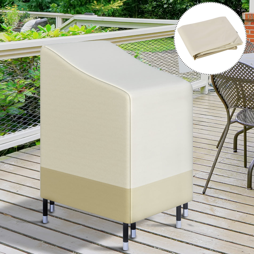 MCL 600D Oxford Cloth Waterproof Furniture Cover Wicker Chairs Garden Patio Rattan Seat Outdoor Protector L70*W90*H115cm
