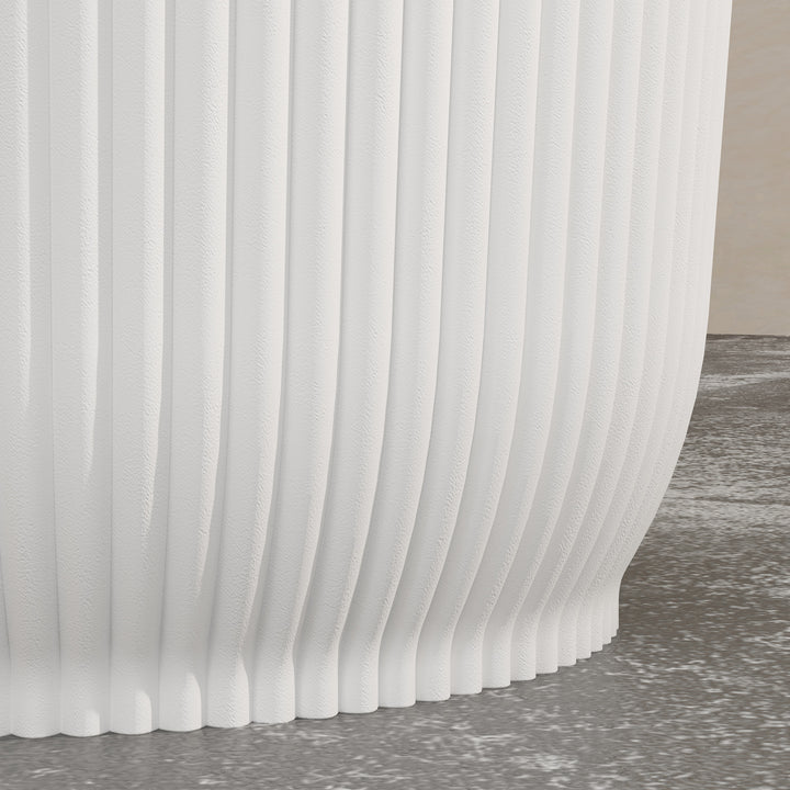 Set of Two Ф22cm Planters - White