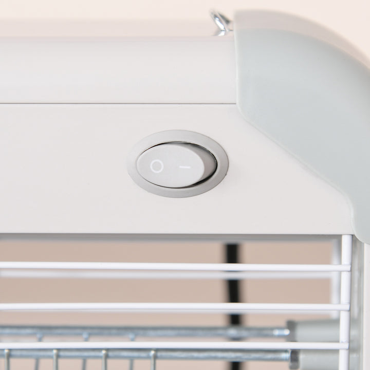 MCL Wall Hanging Bug Zapper, 30W Electric Fly Zapper Mosquito Killer, 60㎡ Coverage Insect Killer, Indoor Outdoor Use, Grey