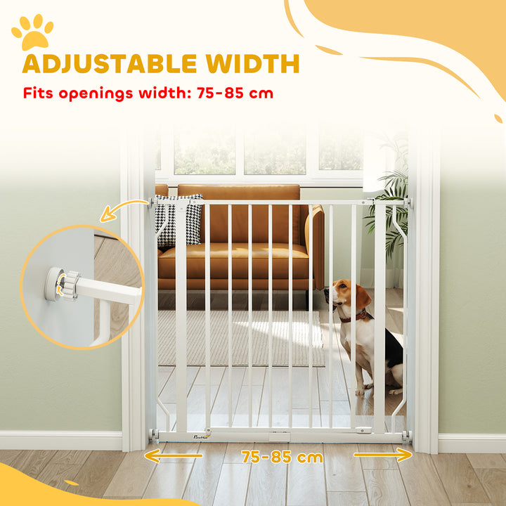 Extra Wide Dog Gate, with Door Pressure, for Doorways, Hallways, Stair