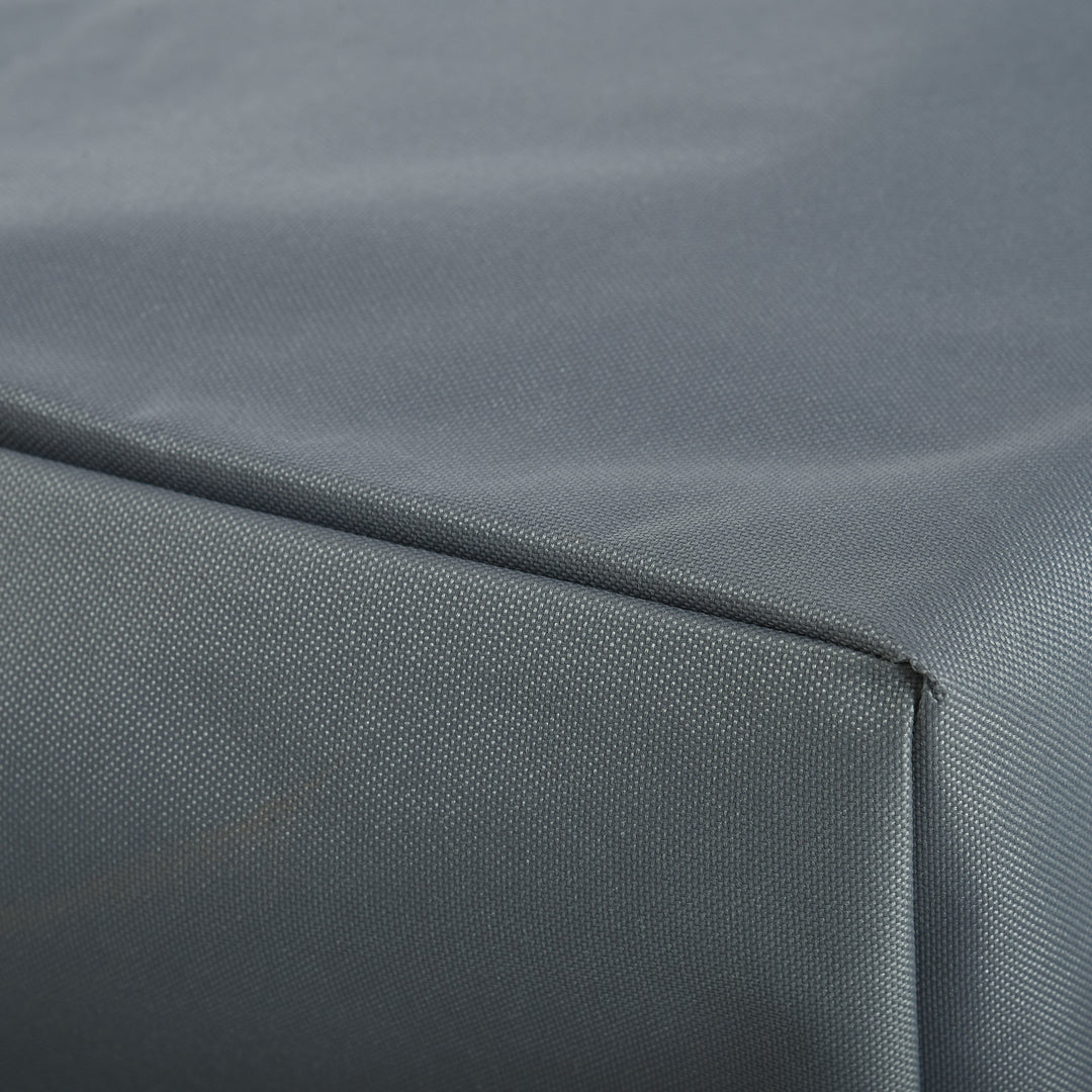 MCL Rectangular Patio Furniture Cover for Chairs Water UV Resistant Protection 600D Oxford Fabric Rattan Lounge Clean Cover, 200 x 86 x 82cm