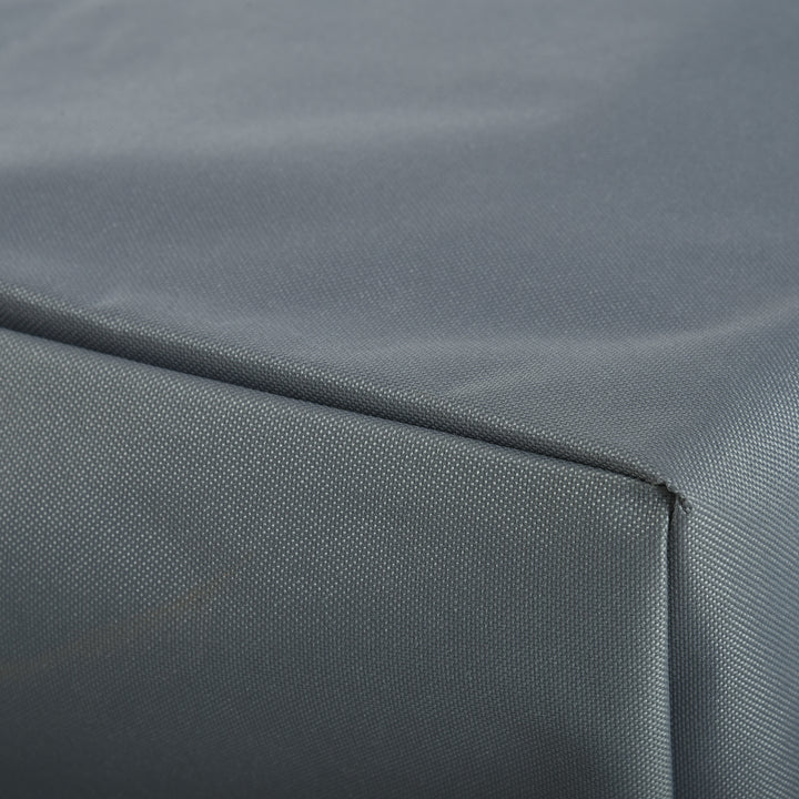 MCL Rectangular Patio Furniture Cover for Chairs Water UV Resistant Protection 600D Oxford Fabric Rattan Lounge Clean Cover, 200 x 86 x 82cm