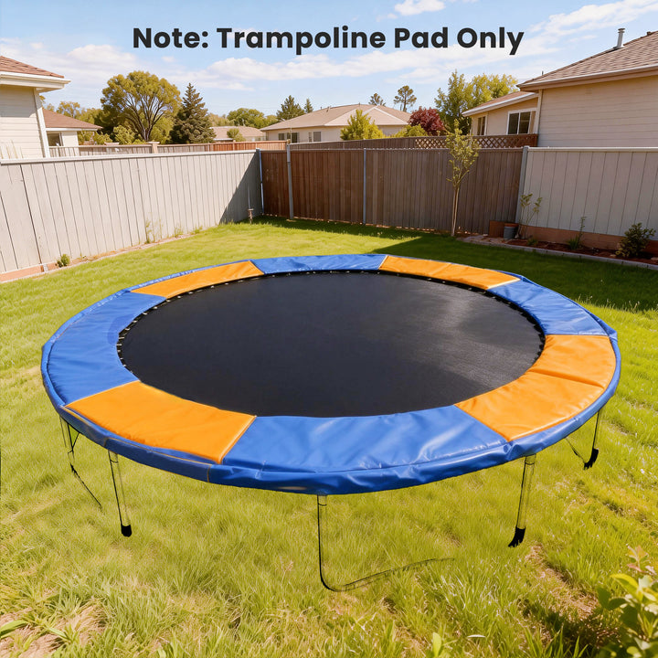 8FT Trampoline Spring Cover, Plastic Trampoline Pad Replacement Safety
