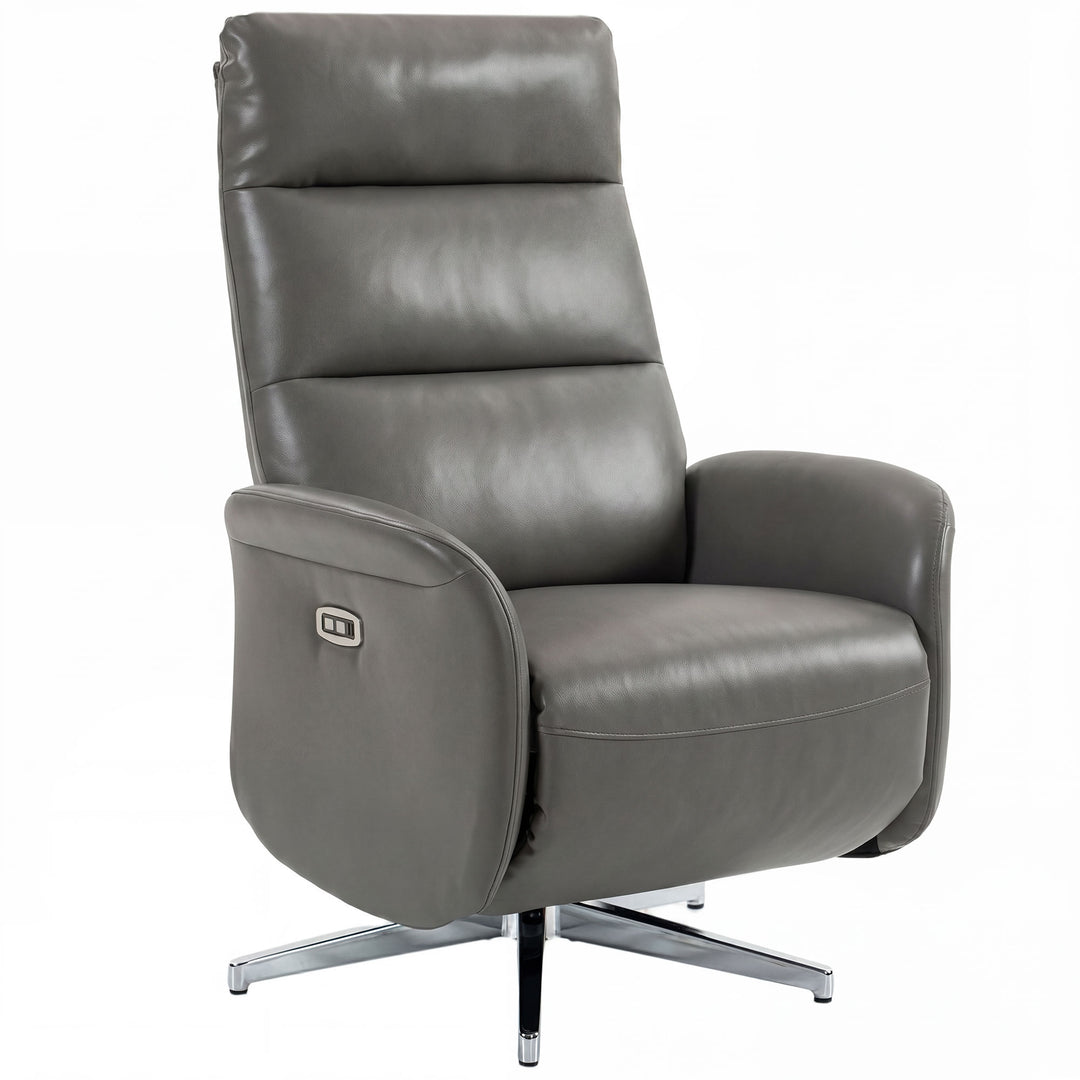 Power Recliner Chair, Swivel Electric Reclining Chair with Type C+USB,