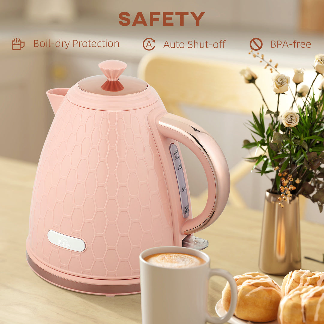 3kW Rapid Boil Honeycomb Kettle - Light Pink
