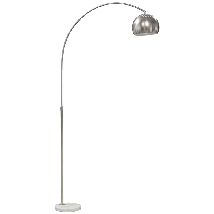Arc Floor Lamp for Living Room, Modern Adjustable Standing Lamp with F