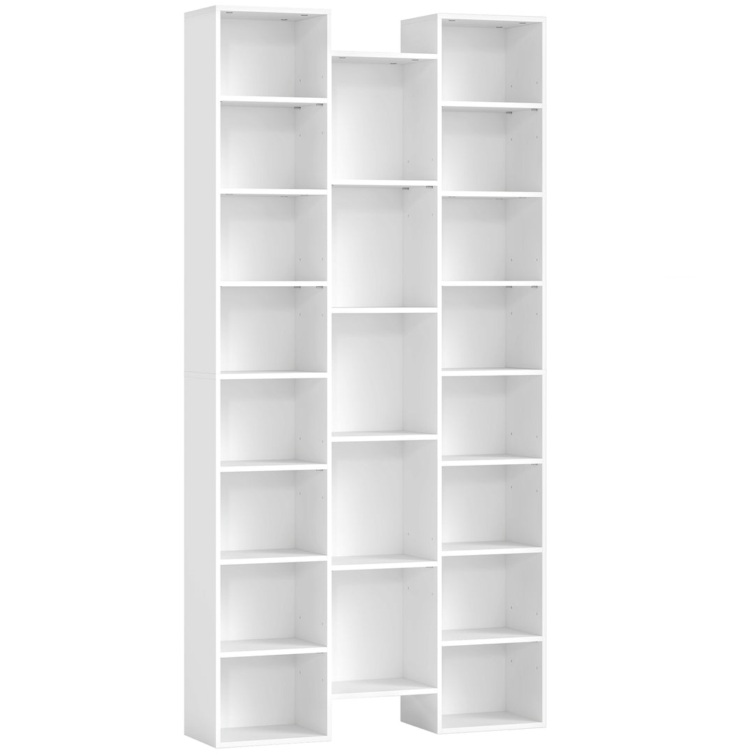 MCL 21-Compartment Bookshelf - White